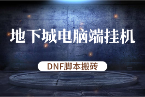 【地下城DNF】电脑端脚本全自动搬砖，单机日赚50~100左右